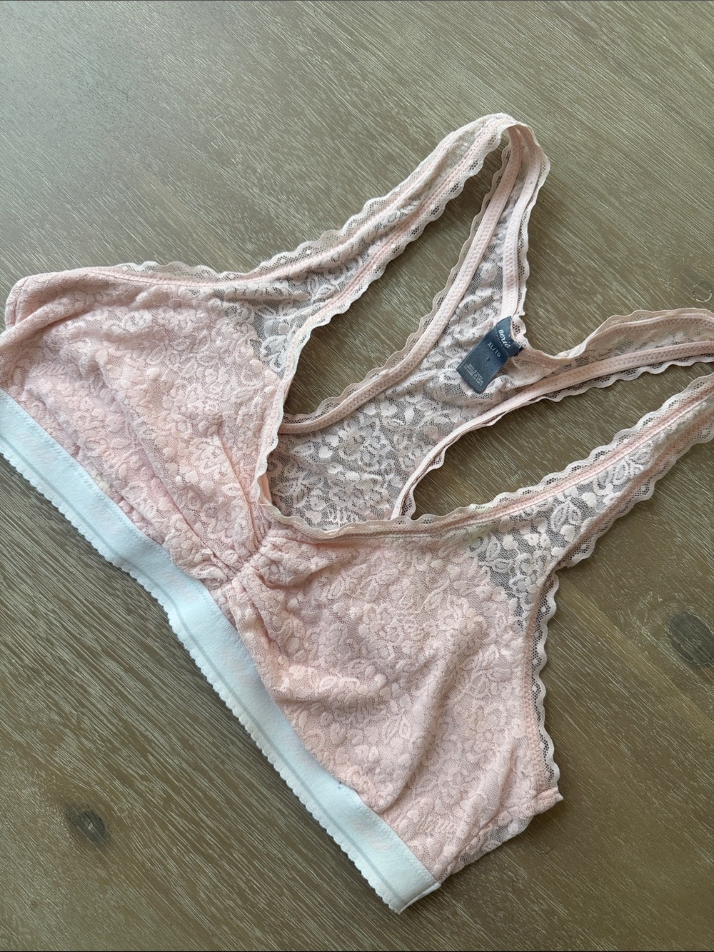 aerie Lace Racerback Bralette | XL